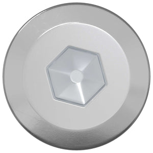 Viti in Legno 1900 pcs Argento Acciaio 864393