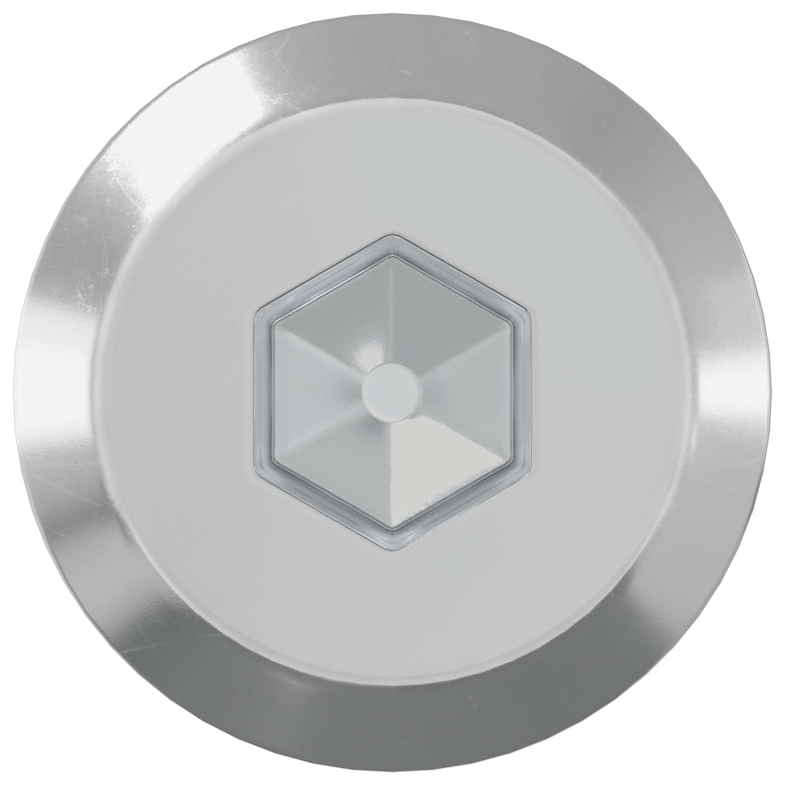 Viti per mobili 2 pcs Argento M6 x 73 mm Acciaio 864397