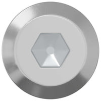 Vite 2 pcs Argento M6 x 100 mm Acciaio 864418