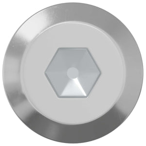 Vite 12 pcs Argento M6 x 100 mm Acciaio 864419