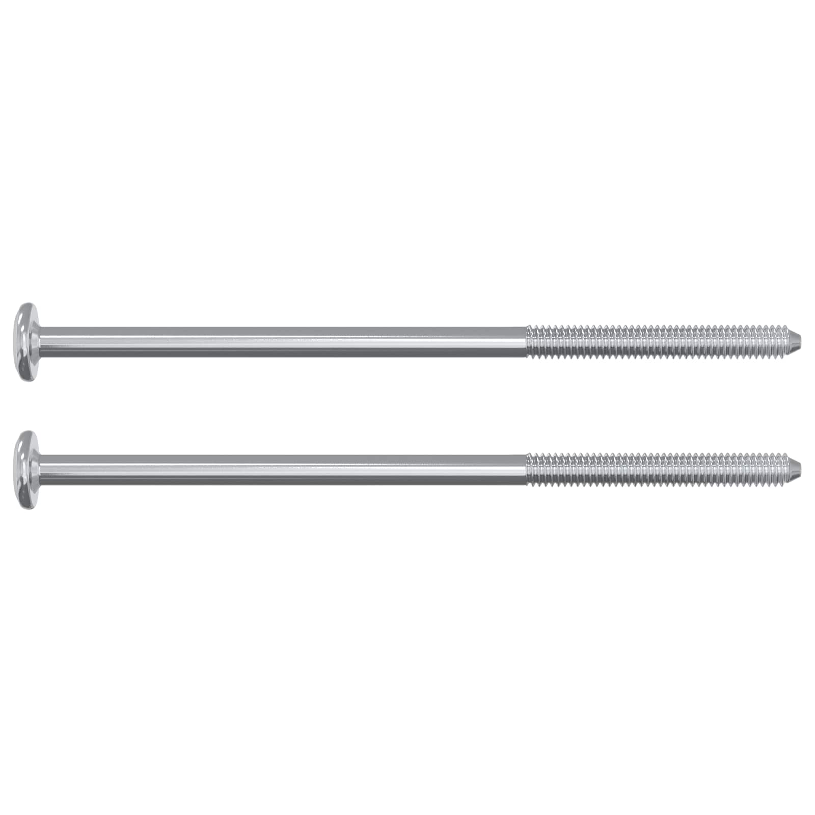 Vite 12 pcs Argento M6 x 120 mm Acciaio 864422