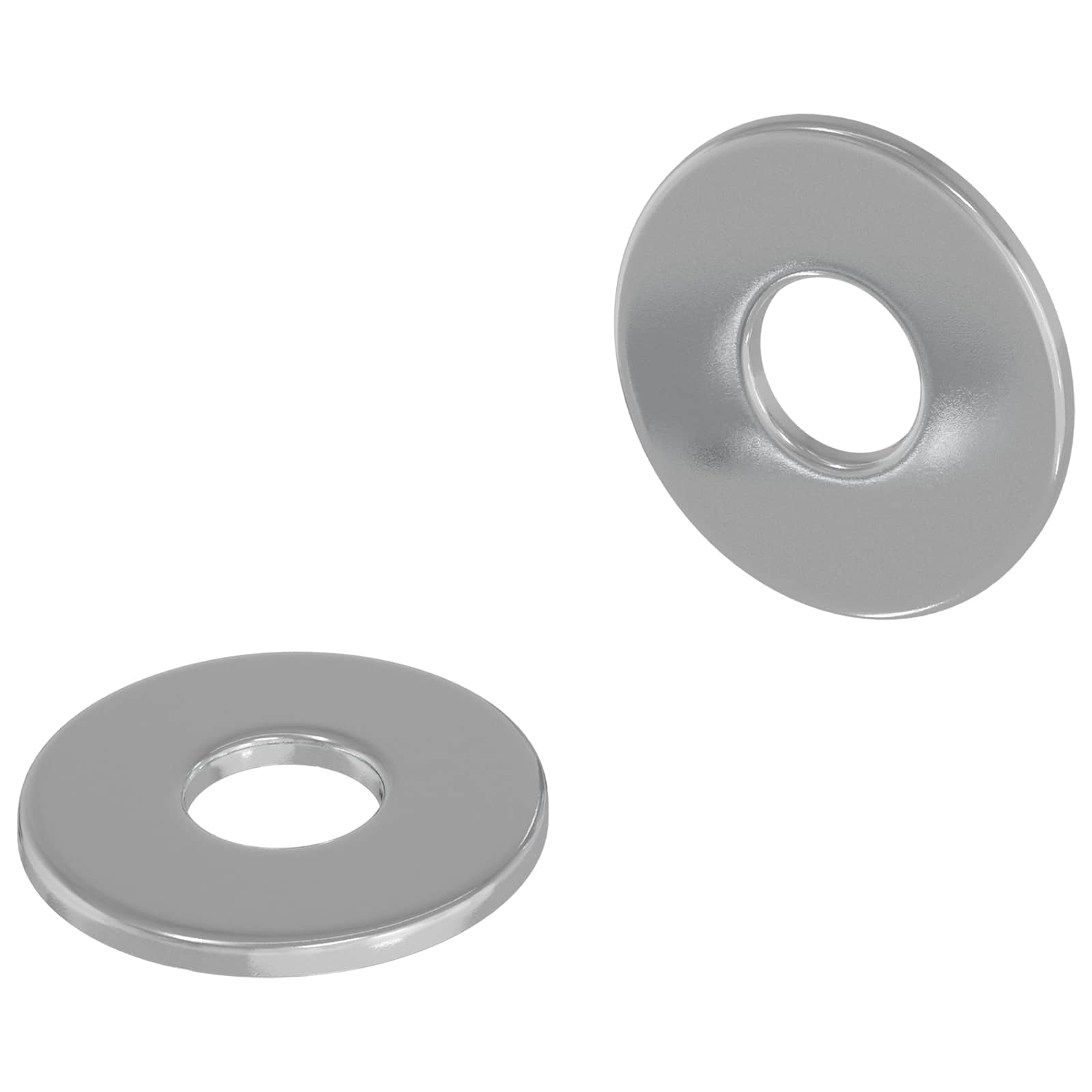 Rondelle 2 pcs Argento 12 x 12 x 1,2 cm Ferro 864460