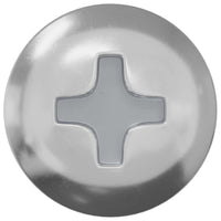 Chiodo autofilettante 2 pcs Zincato 4 x 25 mm Acciaio 864505