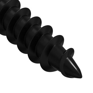 Chiodo autofilettante 2 pcs Nero 4 x 25 mm Acciaio 864508