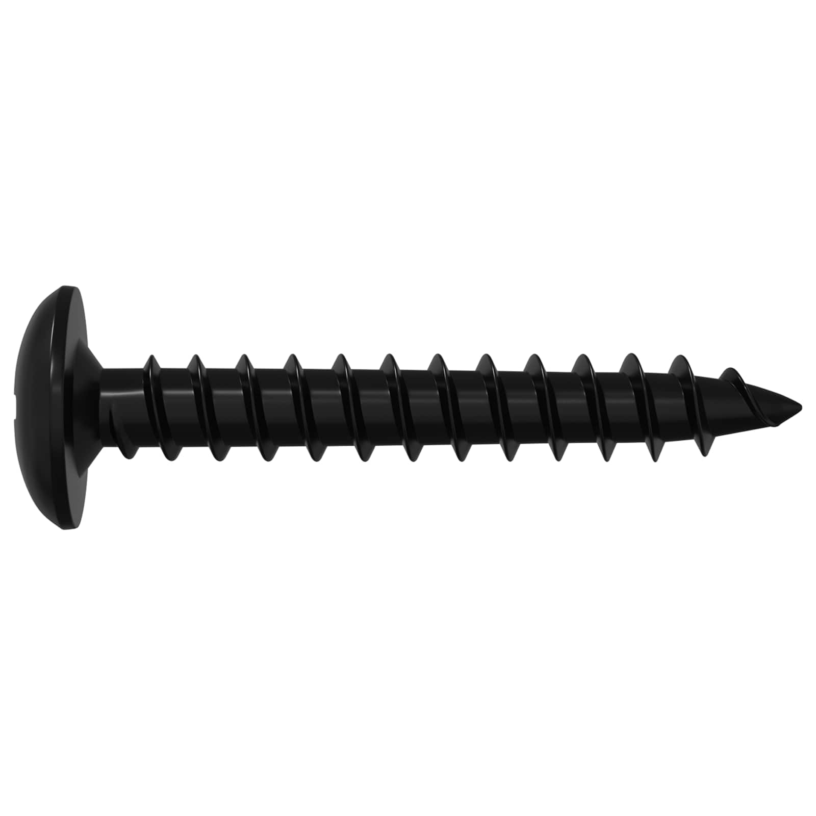 Chiodo autofilettante 12 pcs Nero 4 x 25 mm Acciaio 864509