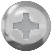 Viti in Legno 12 pcs Argento M4 x 28 mm Acciaio 864530