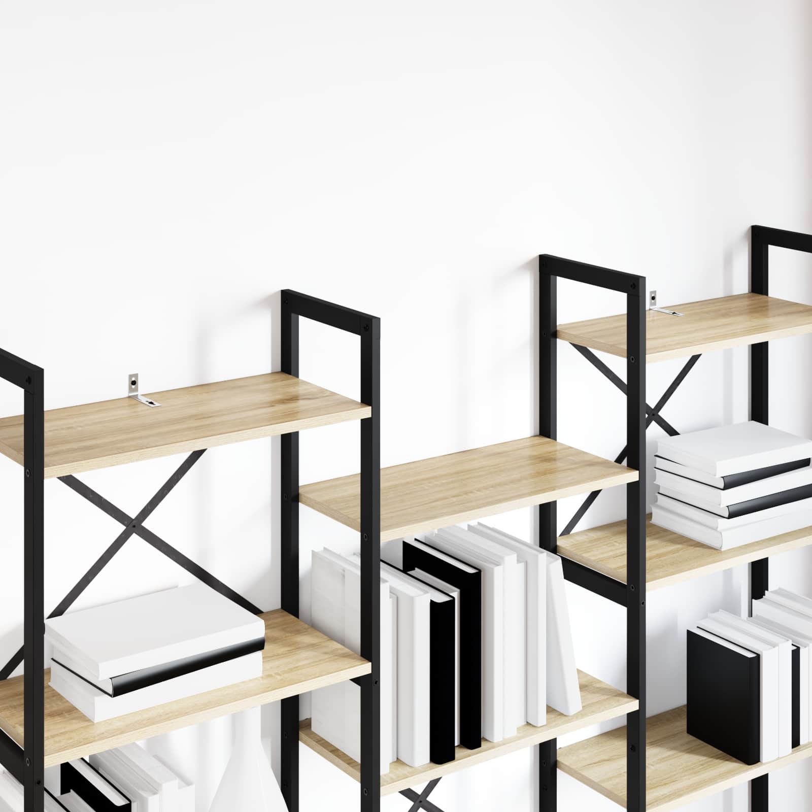 Supporto Anti Ribaltamento Tinta unita 1268 pcs Argento Ferro 864552