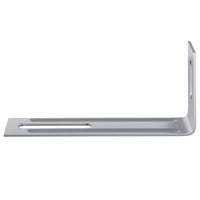 Supporto Anti Ribaltamento Tinta unita 1268 pcs Argento Ferro 864552