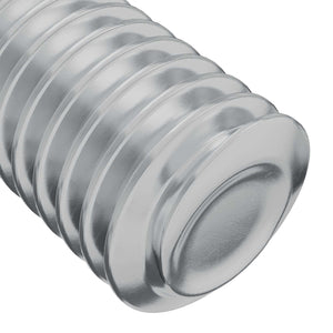 Vite di Blocco Tinta unita 12 pcs Argento M6 x 12 mm Acciaio 864566