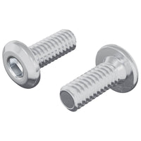 Vite con Testa Bloccante 2 pcs Argento M6 x 15 mm Acciaio 864574