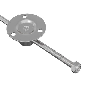 Struttura a Gas 12 pcs Argento 190 mm Ferro 864625