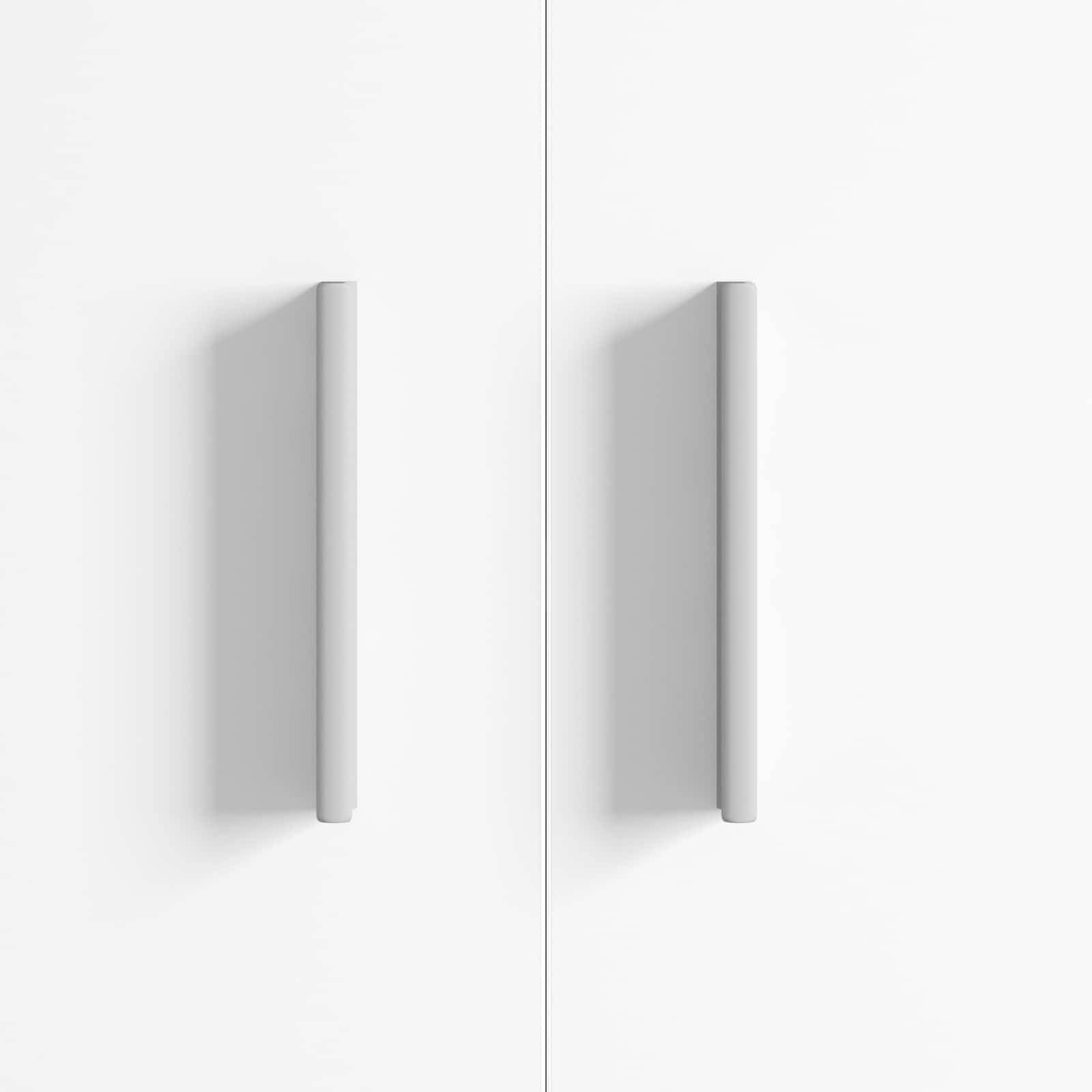 Manico 2 pcs Argento 105.7 x 7.4 x 15.5 mm Alluminio 864683