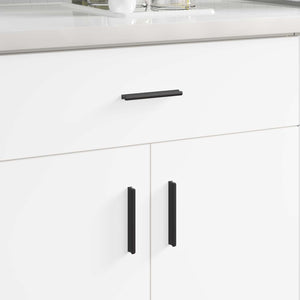 Manico 973 pcs Nero 106 x 7,4 x 15,5 mm Alluminio 864688