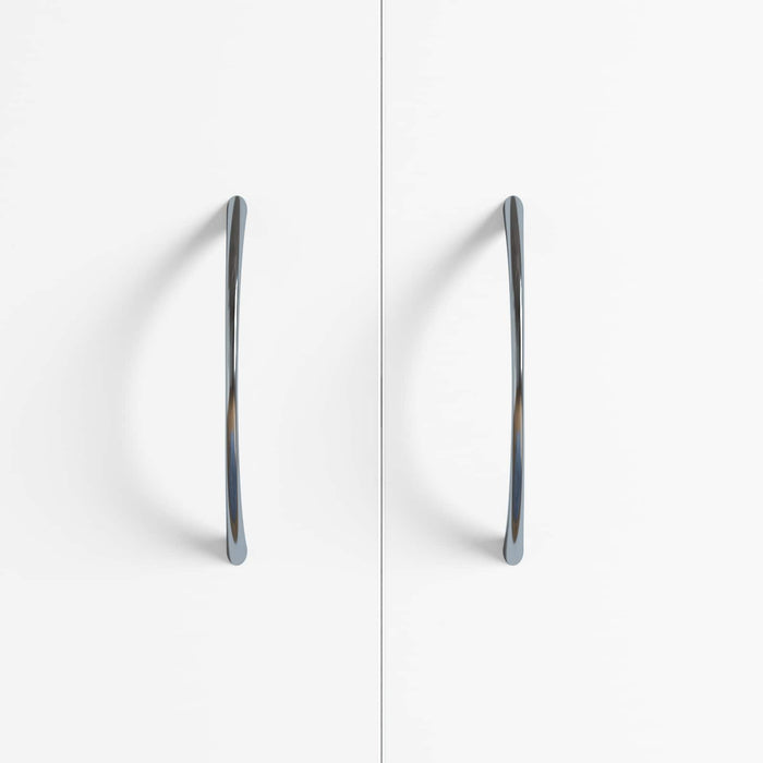 Manico 2 pcs Argento 107 x 3.6 x 23 mm Acciaio inossidabile 864689