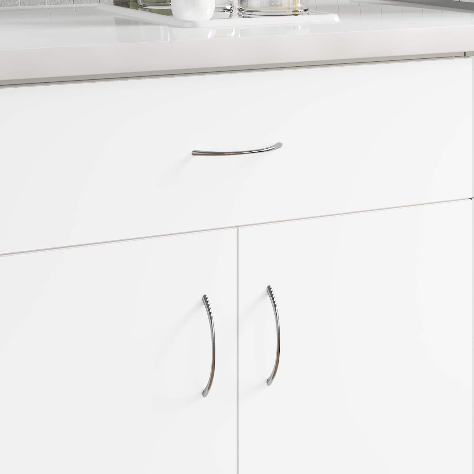 Manico 12 pcs Argento 107 x 3.6 x 23 mm Acciaio inossidabile 864690