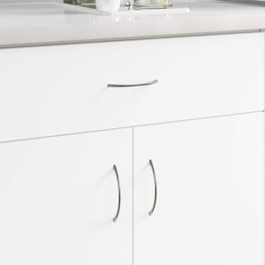 Manico 12 pcs Argento 107 x 3.6 x 23 mm Acciaio inossidabile 864690