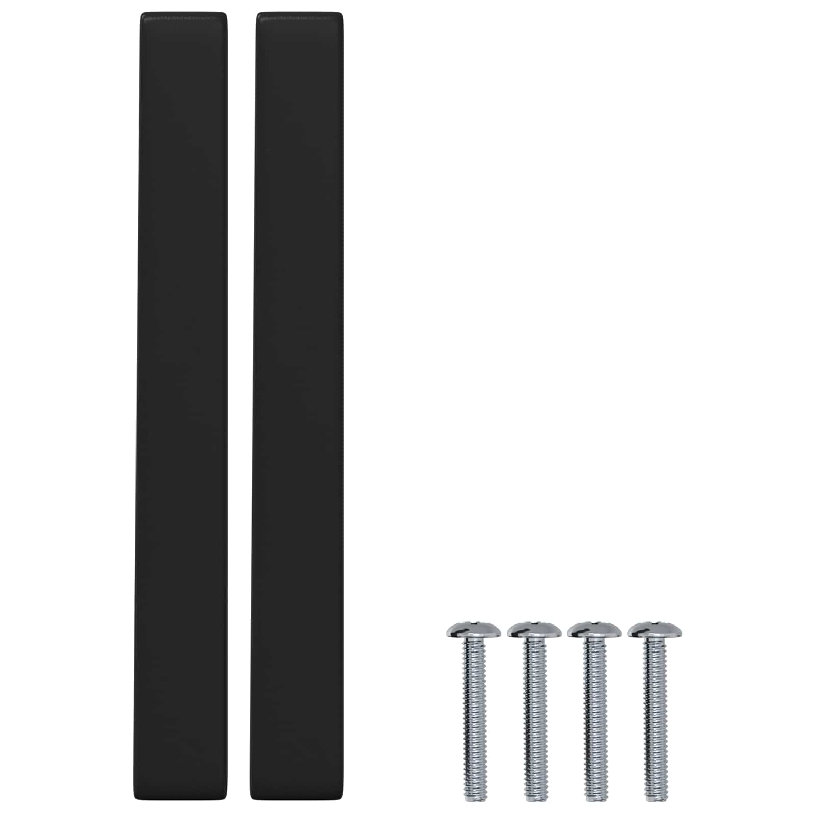 Maniglia per Mobili 12 pcs Nero 110 x 12 x 36 mm Ferro 864711