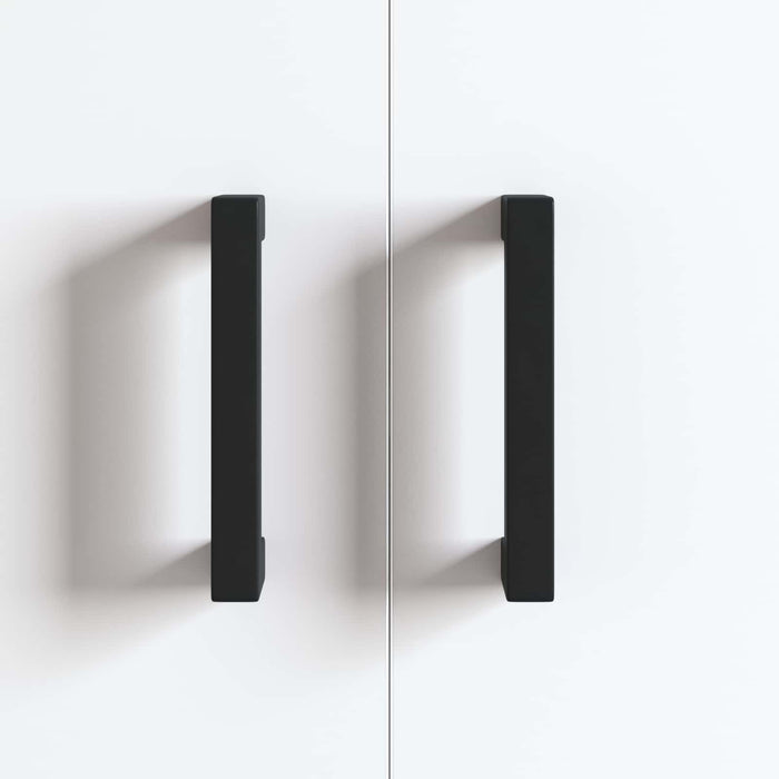 Maniglia per Mobili 429 pcs Nero 110 x 12 x 36 mm Ferro 864712