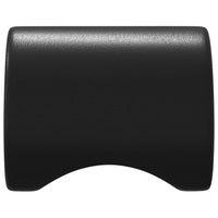 Maniglia per Armadio 12 pcs Nero 18 x 23 mm Ferro 864747