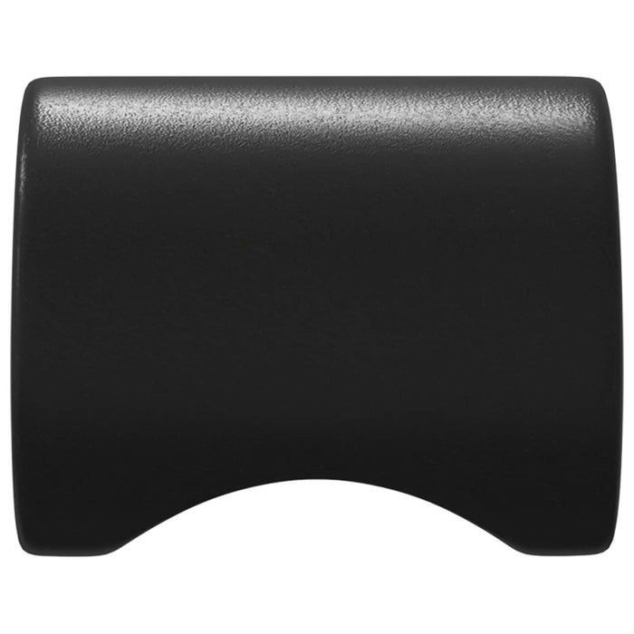 Maniglia per Armadio 12 pcs Nero 18 x 23 mm Ferro 864747