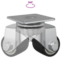 Ruota 12 pcs Argento 50 mm Nylon 864769