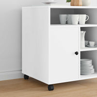 Rullo girevole 2 pcs Nero 54 mm Ferro e PP 864770