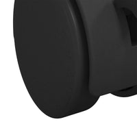 Ruota Nero Acciaio e polipropilene 864773