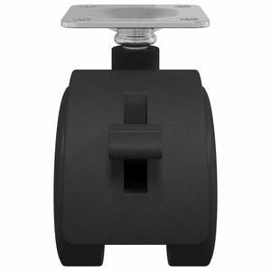 Ruota Nero Acciaio e polipropilene 864773