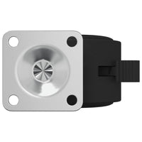 Ruota Nero Acciaio e polipropilene 864773