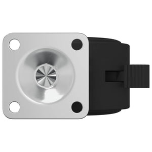 Ruota Nero Acciaio e polipropilene 864773