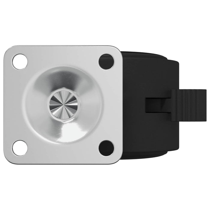 Ruota Nero Acciaio e polipropilene 864773