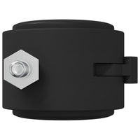 Ruota 2 pcs Nero e Argento 37,8 x 40 mm Ferro e PP 864774