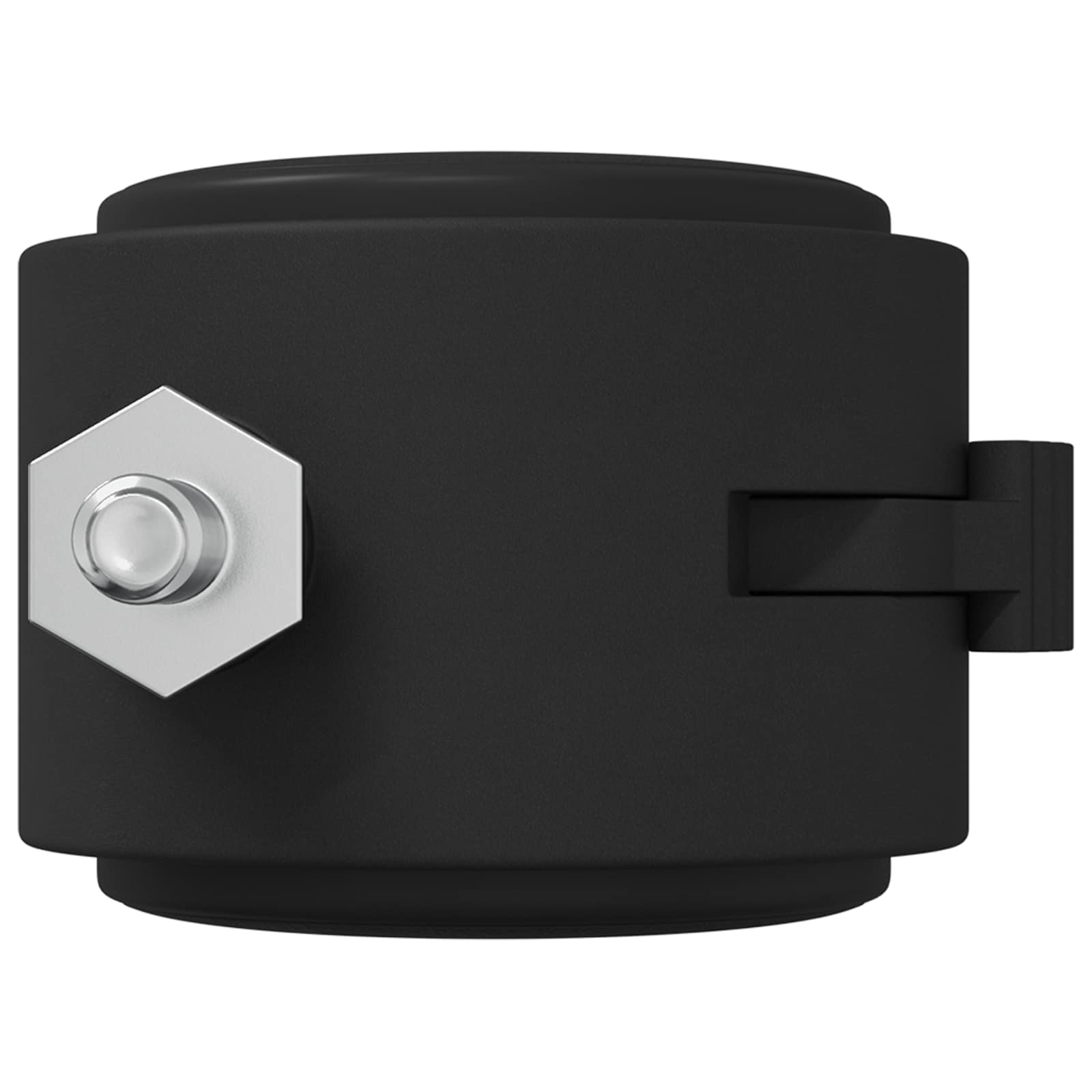 Ruota 12 pcs Nero e Argento 37,8 x 40 mm Ferro e PP 864775