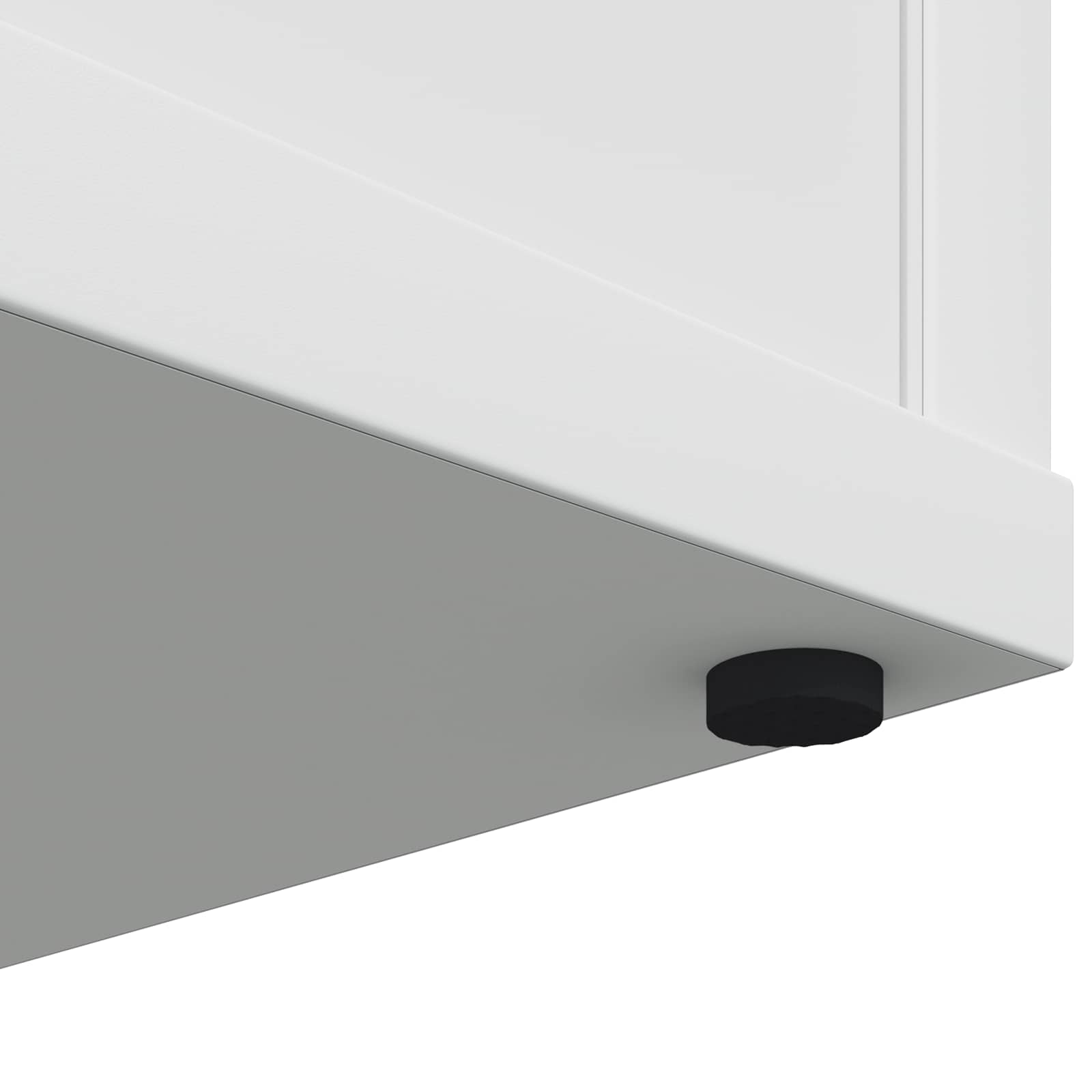 Pannelli per Piedi di Mobili 2 pcs Nero Ø 14 x 4 mm EVA 864826