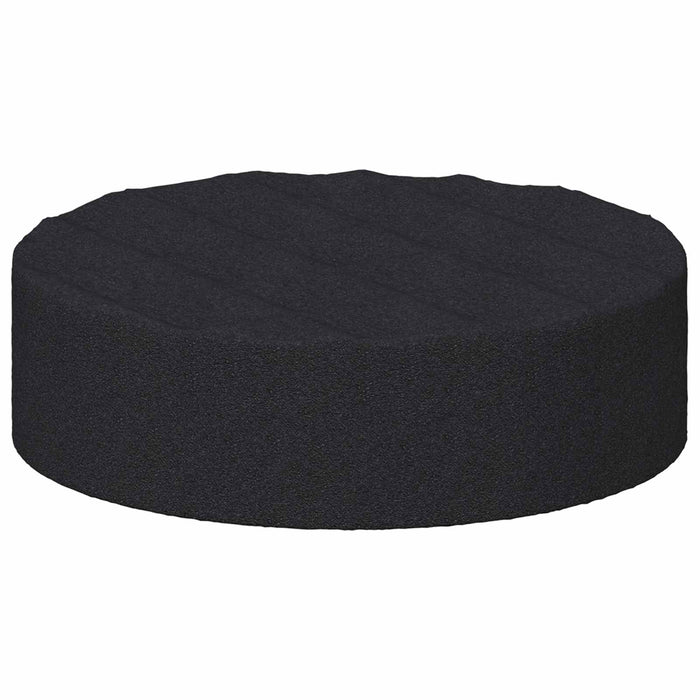 Pannelli per Piedi di Mobili 2 pcs Nero Ø 14 x 4 mm EVA 864826