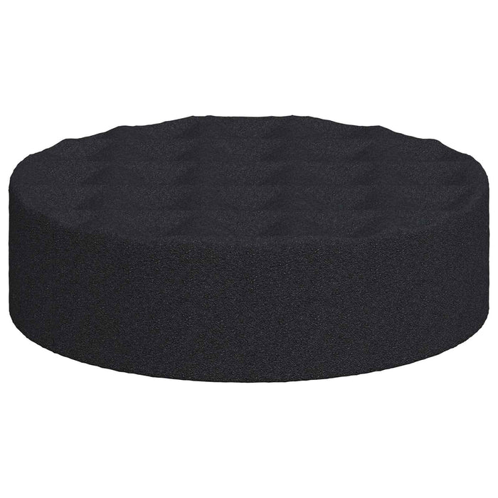 Pannelli per Piedi di Mobili 2 pcs Nero Ø 14 x 4 mm EVA 864826