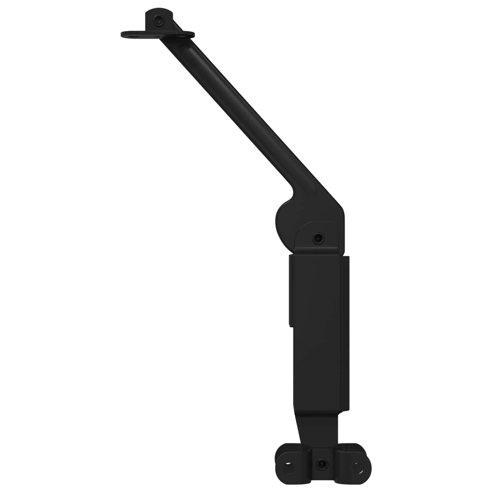 Cerniera a supporto per coperchio 12 pcs Nero 192 x 32 x 50 mm 864841