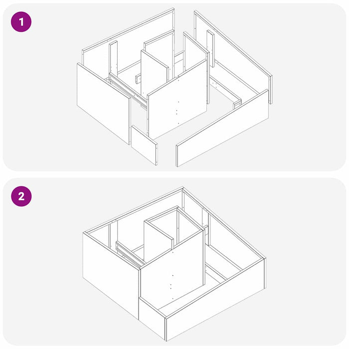 Vaso  80x80x50 cm in Acciaio Inossidabile 873582