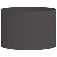 Anello per vaso 5 pz-Set di 5 Supporto per Vaso Nero 30 x 30 x 20 cm