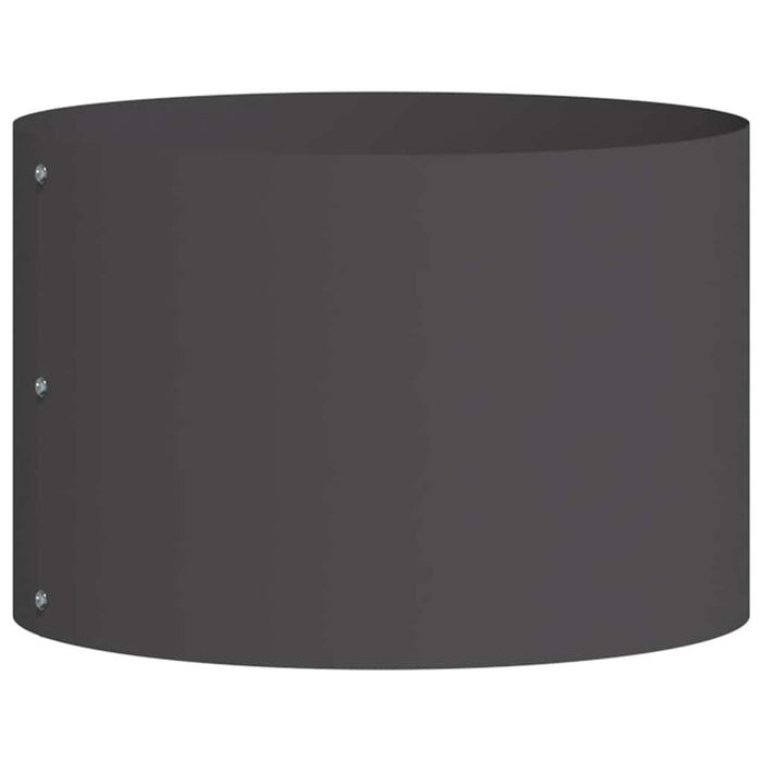 Anello per vaso 5 pz-Set di 5 Supporto per Vaso Nero 30 x 30 x 20 cm
