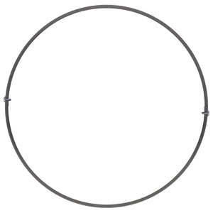 Anello per vaso 5 pz-Set di 5 Supporto per Vaso Nero 30 x 30 x 20 cm