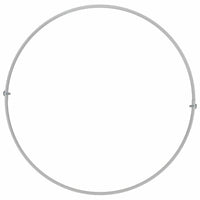 Anello per vaso 5 pz-Set di 5 Supporto per Vaso Bianco 30 x 30 x 20 cm