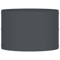 Vaso da giardino 5 pz-Set di 5 Fioriera da Esterno-Contenitore per Piante Antracite 30 x 30 x 20 cm