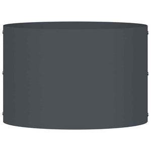 Vaso da giardino 5 pz-Set di 5 Fioriera da Esterno-Contenitore per Piante Antracite 30 x 30 x 20 cm