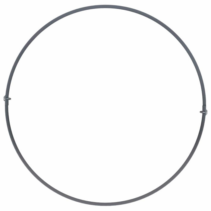 Vasi da giardino 5 pcs Antracite 30 x 30 x 20 cm Acciaio 873597