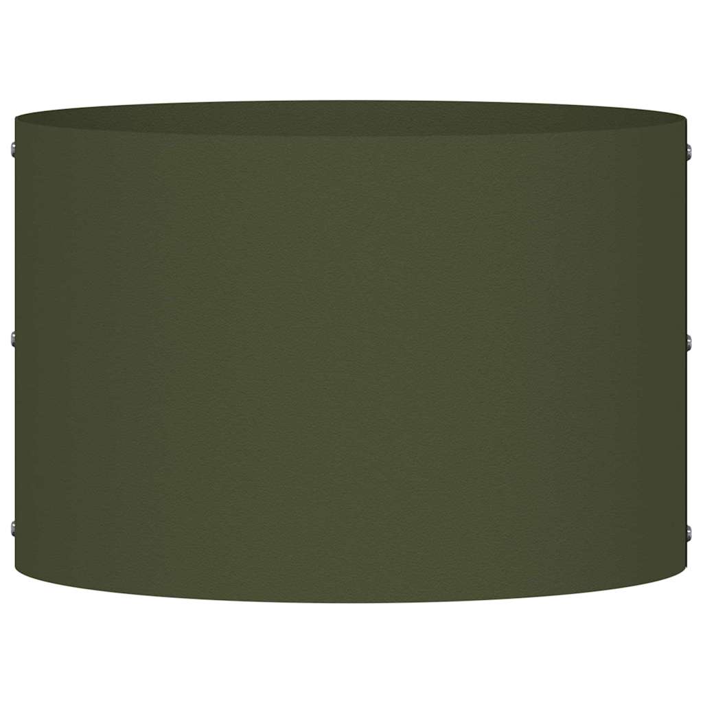 Anello per vaso 5 pz-Set di 5 Supporto per Vaso Verde oliva 30 x 30 x 20 cm
