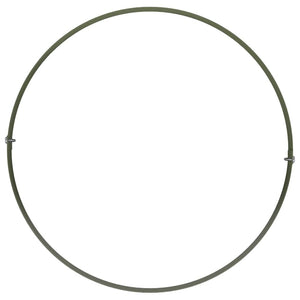 Vasi da giardino 5 pcs Oliver verde 30 x 30 x 20 cm Acciaio 873599