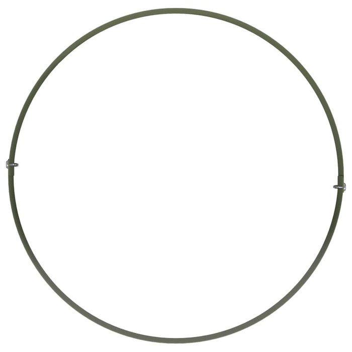 Vasi da giardino 5 pcs Oliver verde 30 x 30 x 20 cm Acciaio 873599