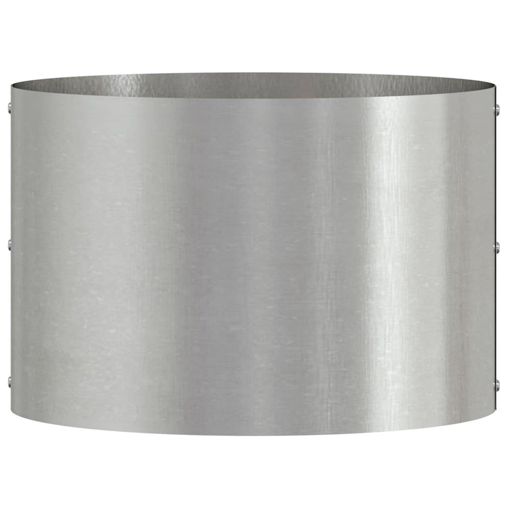 Anello per vaso 5 pz-Set di 5 Supporto per Vaso Argento 30 x 30 x 20 cm