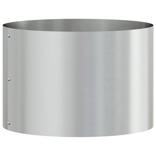 Anello per vaso-Supporto per Vaso Argento 30 x 30 x 20 cm Acciaio zincato